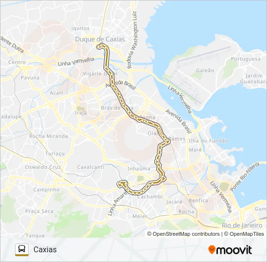 485L Bus Line Map