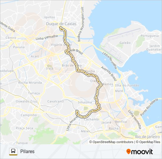 485L bus Line Map