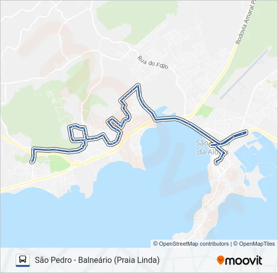 510 Bus Line Map