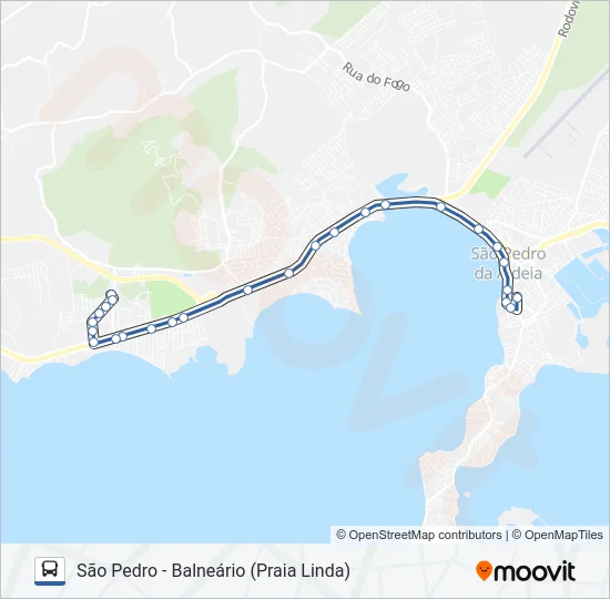 510 Bus Line Map