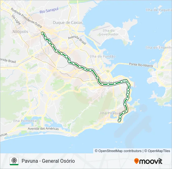 L2 Metro Line Map