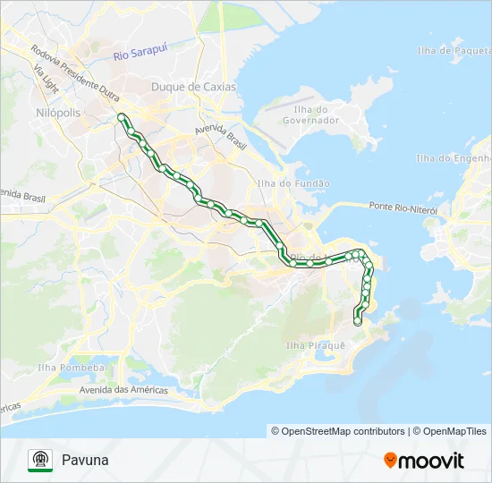 L2 Metro Line Map