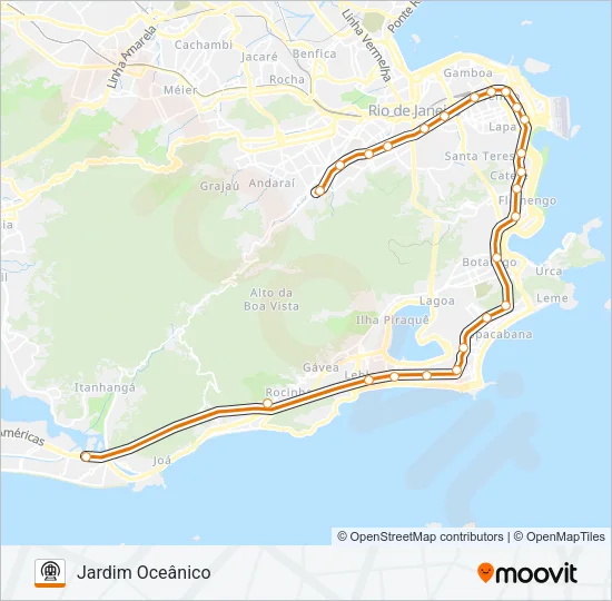L1, L4 Metro Line Map
