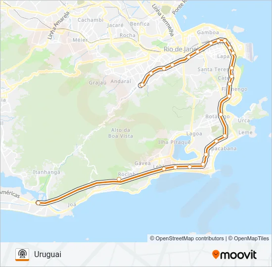 L1, L4 Metro Line Map
