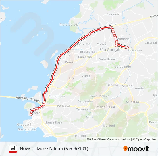 5400 Bus Line Map