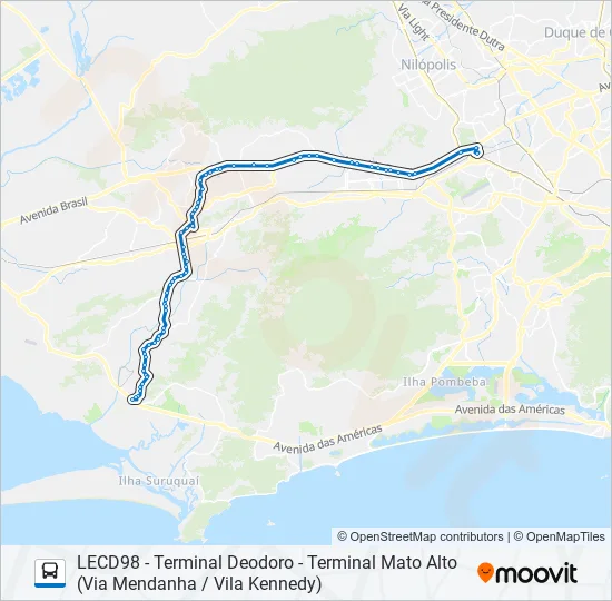 853SV Bus Line Map