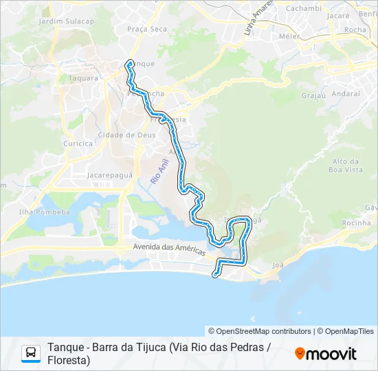 878SV Bus Line Map