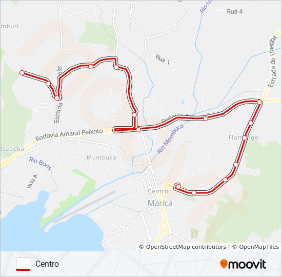 E07 bus Line Map