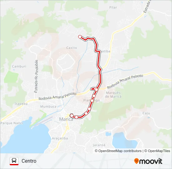E03 Bus Line Map