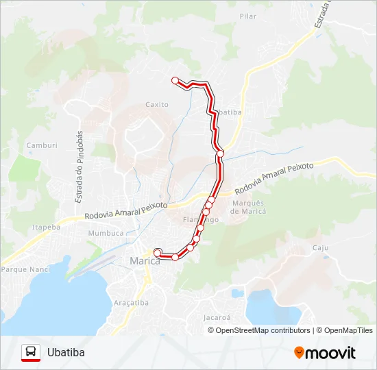 E03 Bus Line Map