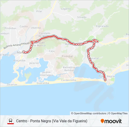 E01A Bus Line Map