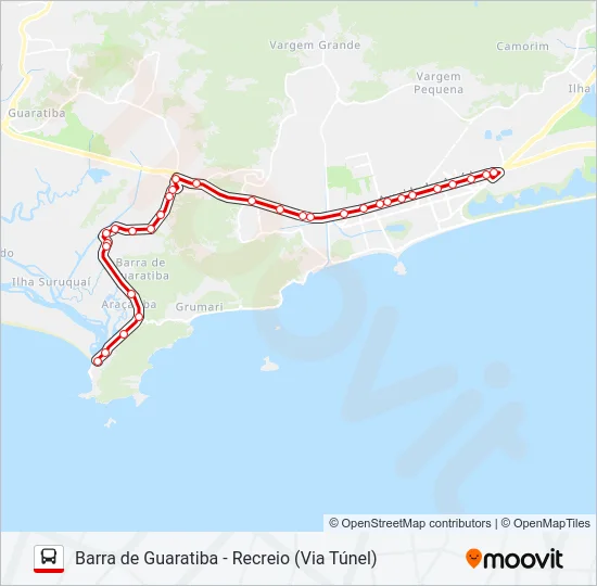 899 Bus Line Map