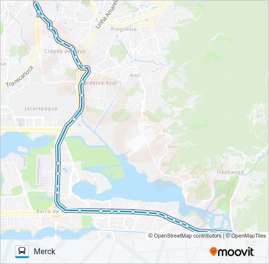 990 Bus Line Map