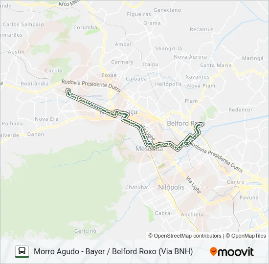 770I Bus Line Map