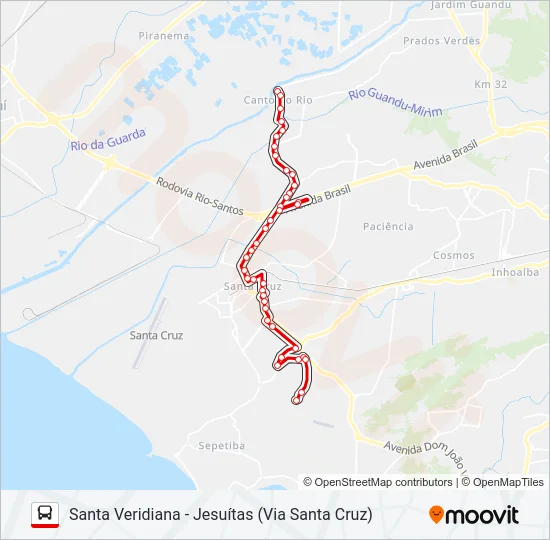 VAN Bus Line Map