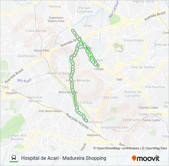 VAN Bus Line Map