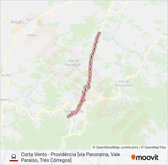 34B Bus Line Map