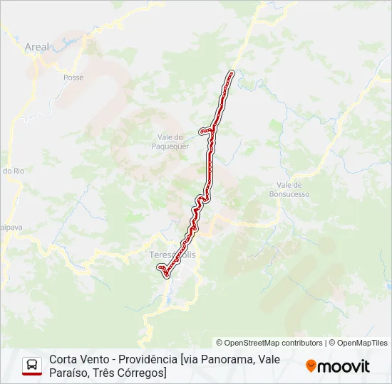 34B Bus Line Map