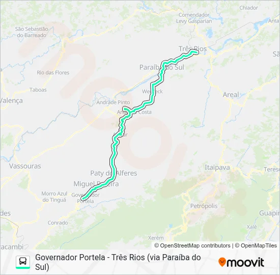MP70 Bus Line Map