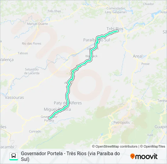 MP70 Bus Line Map