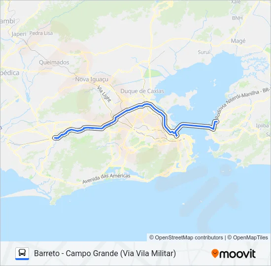 4425D Bus Line Map