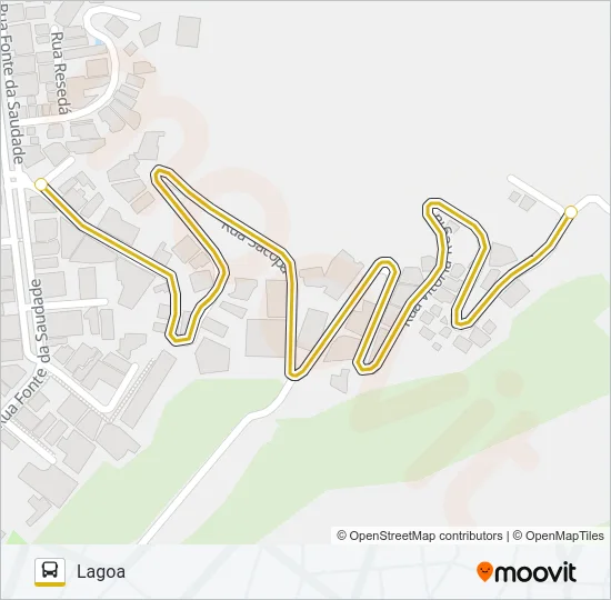 KOMBI Bus Line Map
