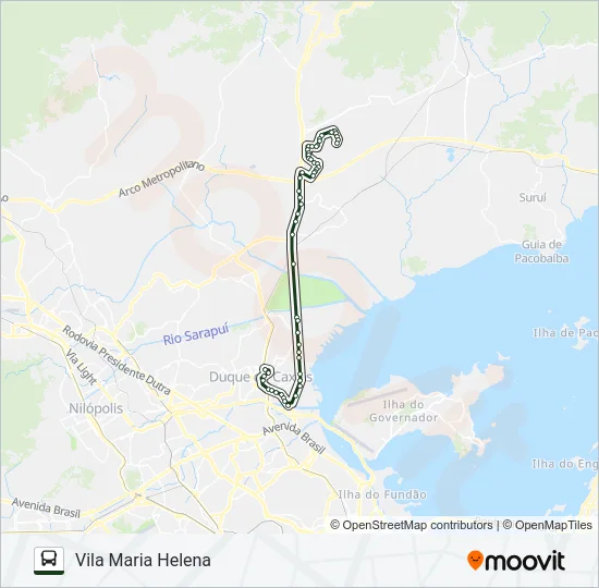 031 Bus Line Map