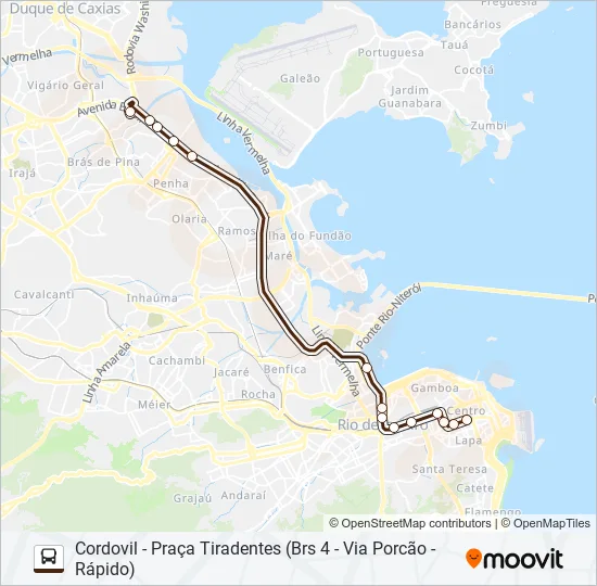 335SV Bus Line Map
