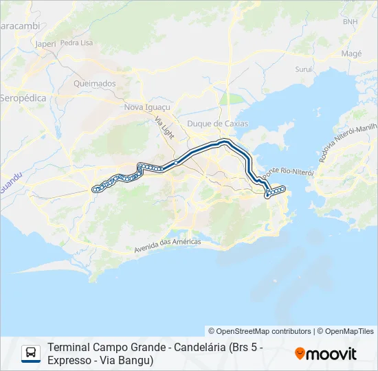 397SR Bus Line Map