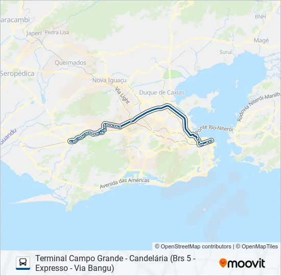 397SR Bus Line Map
