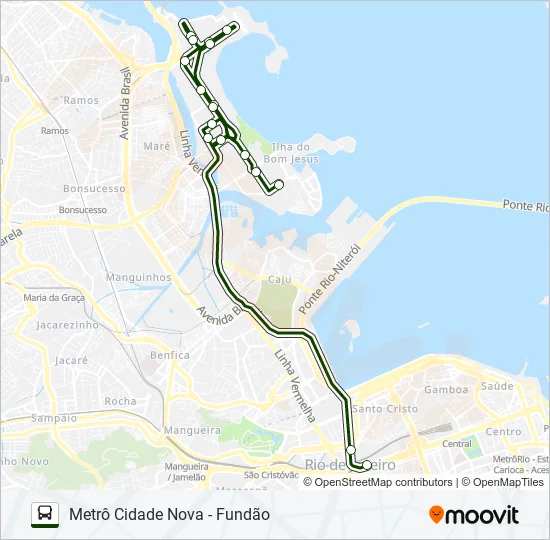 485SP Bus Line Map