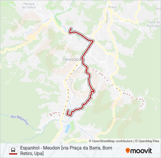 06A bus Line Map