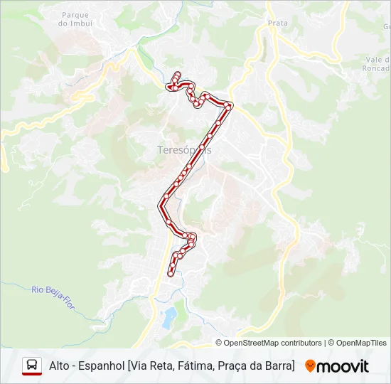 06A Bus Line Map