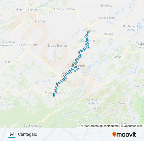 S111 bus Line Map