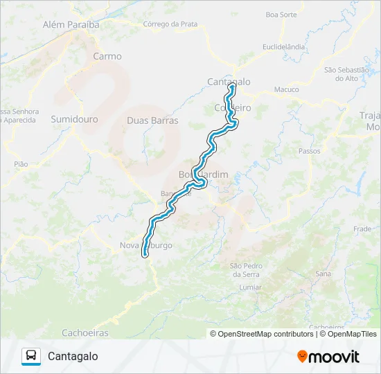 S111 Bus Line Map