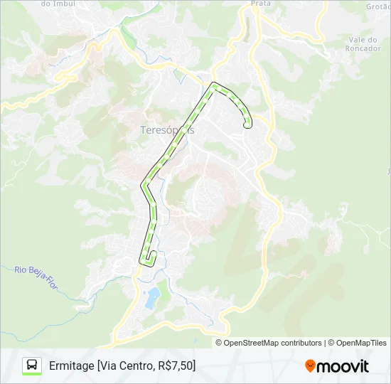03E Bus Line Map