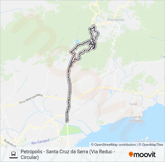 153N Bus Line Map