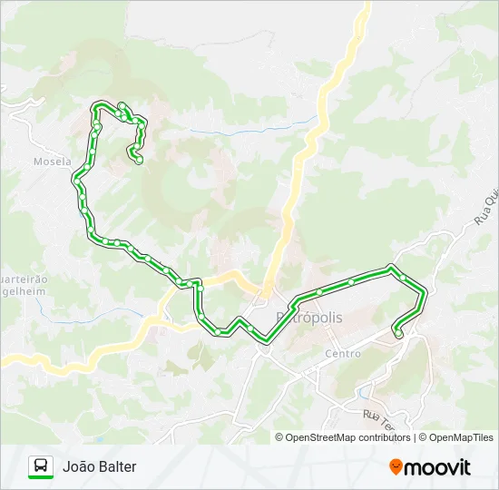 136 Bus Line Map