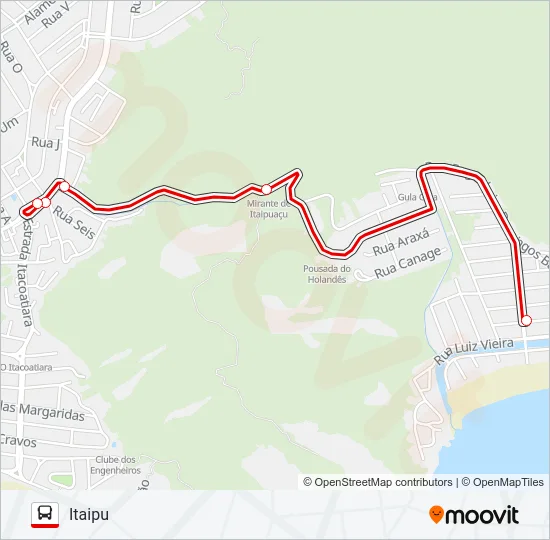 M556 Bus Line Map