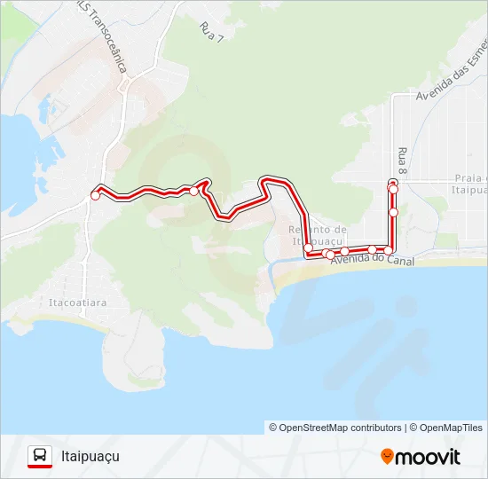 M556 Bus Line Map