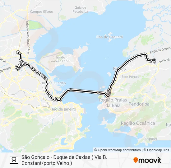 1931D Bus Line Map