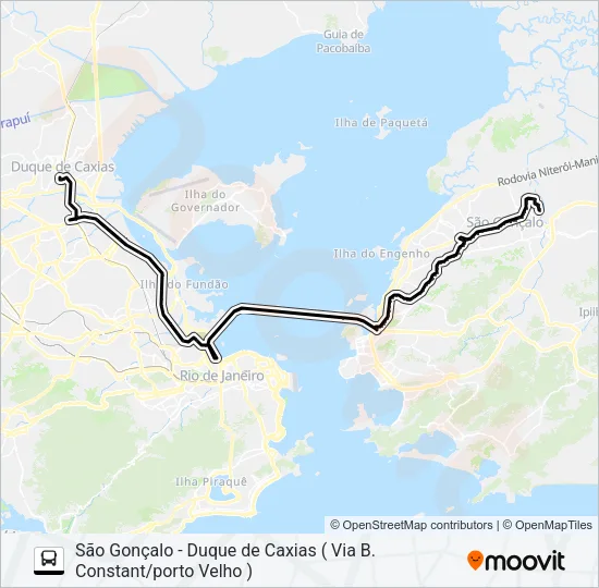 1931D Bus Line Map