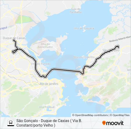 1931D Bus Line Map