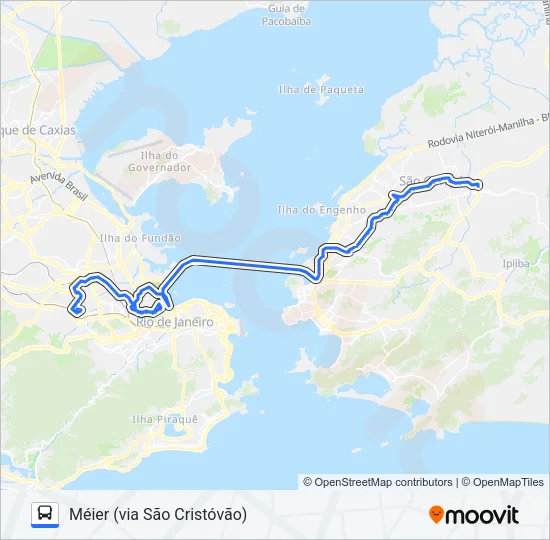 533D Bus Line Map