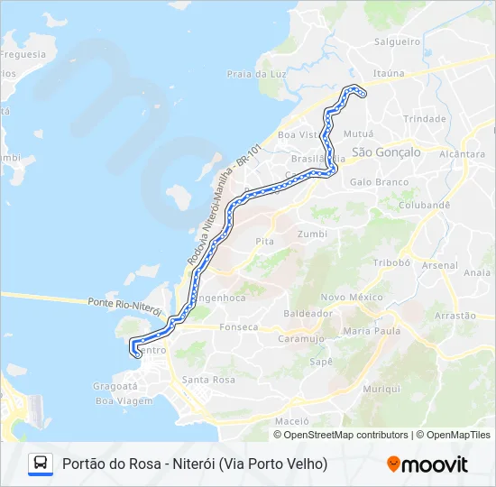 422M Bus Line Map