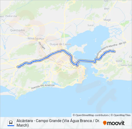 2424D (EXECUTIVO) Bus Line Map