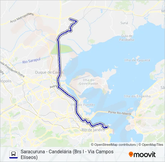 471C Bus Line Map