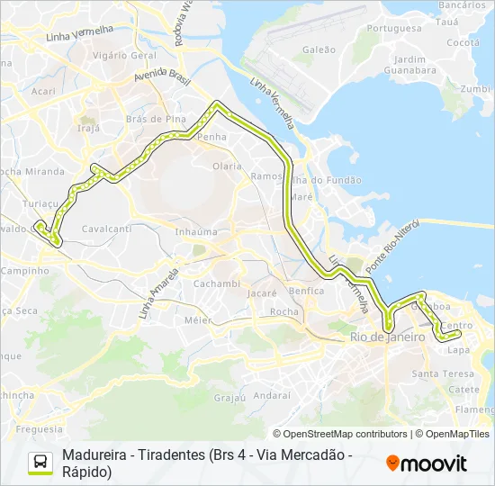 355SR Bus Line Map