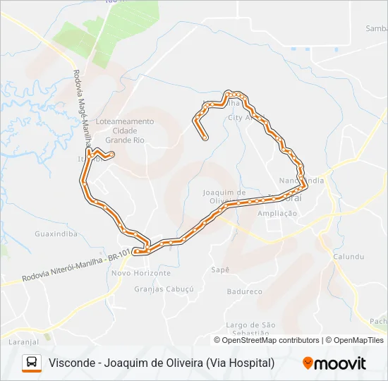 81 Bus Line Map