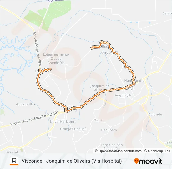 81 Bus Line Map